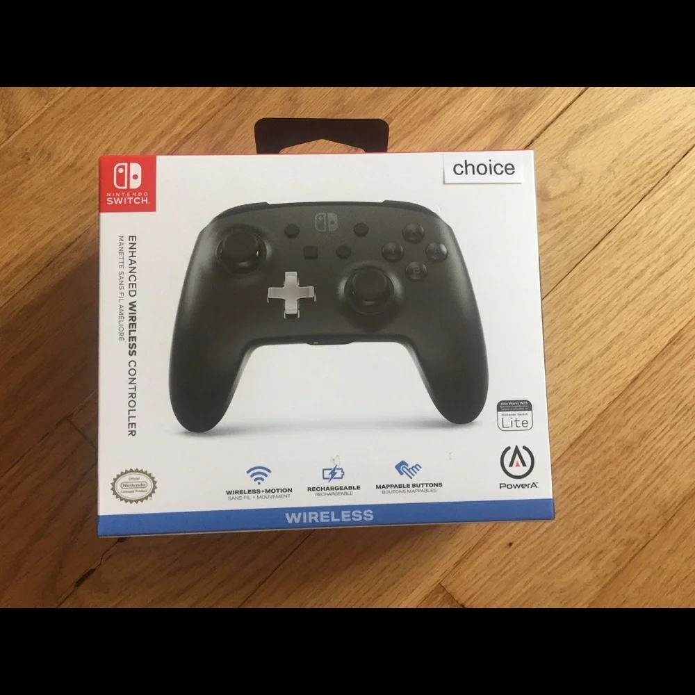 NIB! Nintendo Switch enhanced wireless controller